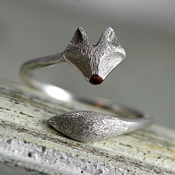 fashion 's head adjustable ring cute animal open ring for women party gift lovely engagement wedding jewelry, Golden;silver
fashion 's head adjustable ring cute animal open ring for women party gift lovely engagement wedding jewelry, Golden;silver