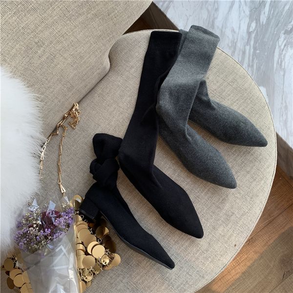 lace up boots thigh high heels high women's shoes autumn bootee woman 2019 luxury designer booties ladies brand, Black
lace up boots thigh high heels high women's shoes autumn bootee woman 2019 luxury designer booties ladies brand, Black