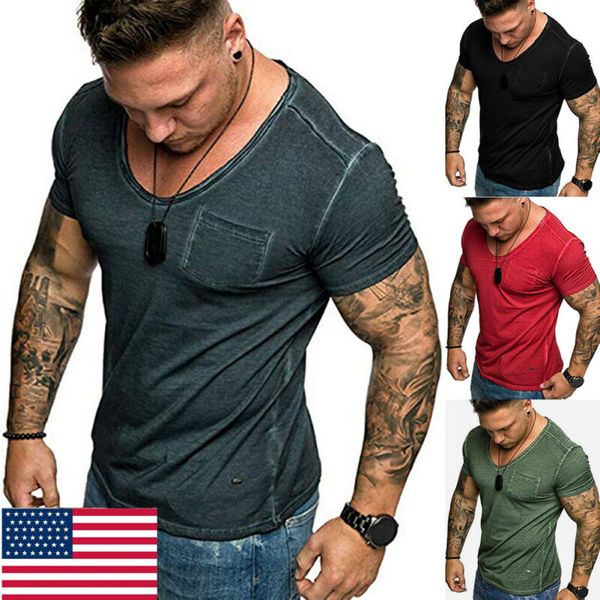 fashion men's slim fit v neck long sleeve muscle tee t-shirts casual blouse, White;black
fashion men's slim fit v neck long sleeve muscle tee t-shirts casual blouse, White;black