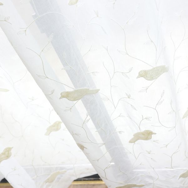 cotton linen embroidery birds living room study window sheer curtains fabric curtains
cotton linen embroidery birds living room study window sheer curtains fabric curtains