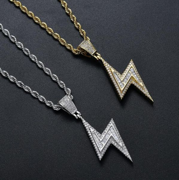 hip hop lightning diamonds pendant necklaces for men women religion christianity luxury necklace jewelry gold plated copper twist chain, Silver
hip hop lightning diamonds pendant necklaces for men women religion christianity luxury necklace jewelry gold plated copper twist chain, Silver