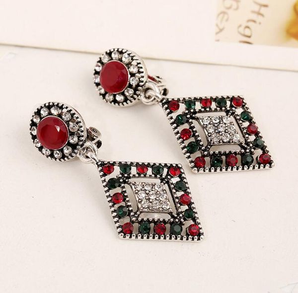 fashion- earless ear clips exquisite ladies earrings vintage alloy hollow geometric earrings jewelry wedding gift, Silver
fashion- earless ear clips exquisite ladies earrings vintage alloy hollow geometric earrings jewelry wedding gift, Silver