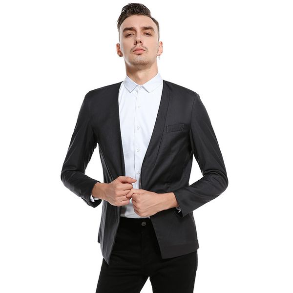 опалубке photo shoot новый стиль мода мужская одежда партии crew neck hidden кнопка повседневный малый костюм куртки пальто x329, White;black
опалубке photo shoot новый стиль мода мужская одежда партии crew neck hidden кнопка повседневный малый костюм куртки пальто x329, White;black