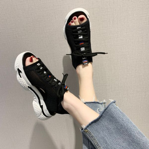 spring and summer sandals female flat bottom 2020 new hundred matching skirt fish mouth beach shoes ins tide shoes, Black
spring and summer sandals female flat bottom 2020 new hundred matching skirt fish mouth beach shoes ins tide shoes, Black