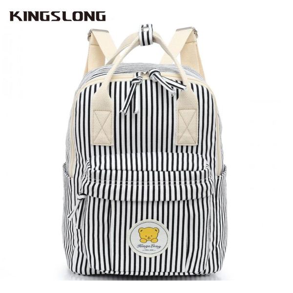 kingslong fashion women backpack female for girls to school striped winlaw backpack small school bags knapsack klb1310737-7
kingslong fashion women backpack female for girls to school striped winlaw backpack small school bags knapsack klb1310737-7