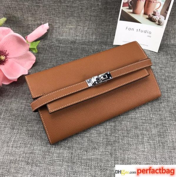 2019 brand espom woman long wallets card holders purse passport bags fashion genuine leather for lady, Red;black 
2019 brand espom woman long wallets card holders purse passport bags fashion genuine leather for lady, Red;black