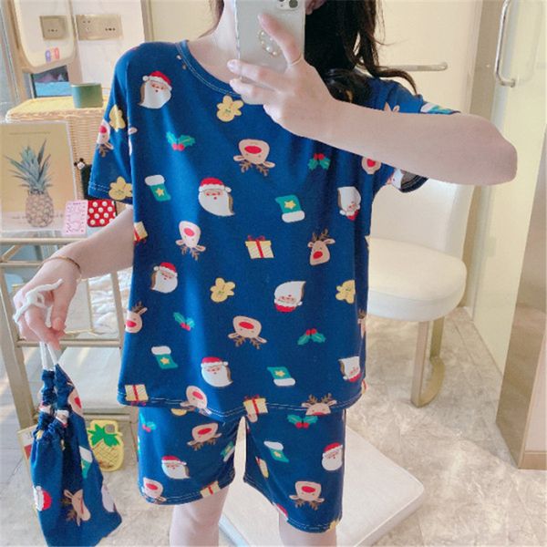 2020 summer pajamas set cute christmas print long sleeve sleepwear thin soft leisure girl nightgown home clothing -2xl, Blue;gray
2020 summer pajamas set cute christmas print long sleeve sleepwear thin soft leisure girl nightgown home clothing -2xl, Blue;gray
