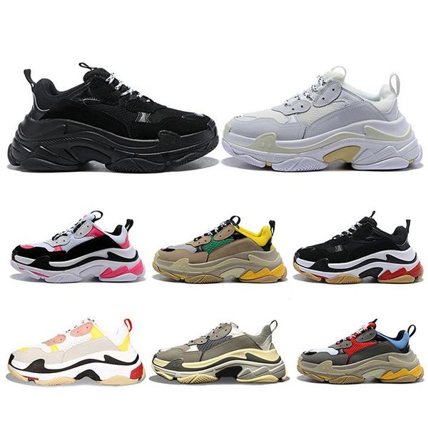 новый стиль дизайнер paris 17fw triple s кроссовки для мужчин женщин черный красный белый зеленый повседневная обувь для пап тенниса кроссов, White;red
новый стиль дизайнер paris 17fw triple s кроссовки для мужчин женщин черный красный белый зеленый повседневная обувь для пап тенниса кроссов, White;red