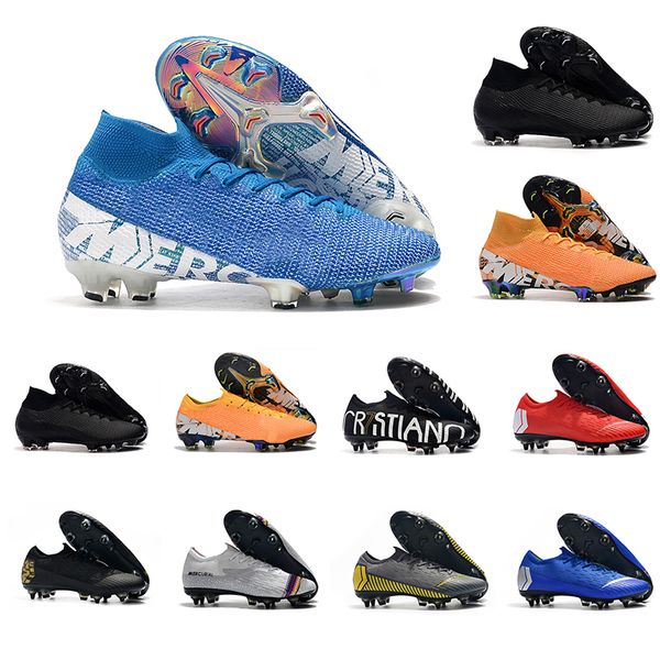 2019 men soccer cleats new lights under the radar mercurial superfly 7 elite se fg knit 360 13 12 soccer shoes ronaldo neymar football boot
2019 men soccer cleats new lights under the radar mercurial superfly 7 elite se fg knit 360 13 12 soccer shoes ronaldo neymar football boot