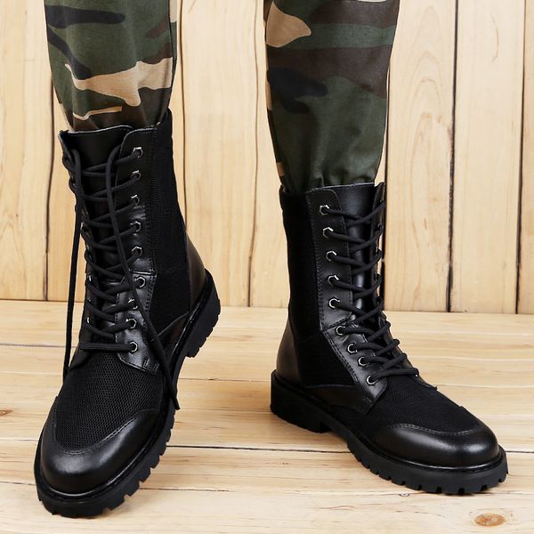 auronet man brand boots army combat style comfortable genuine leather men black shoes sneaker zapatos de hombre
auronet man brand boots army combat style comfortable genuine leather men black shoes sneaker zapatos de hombre