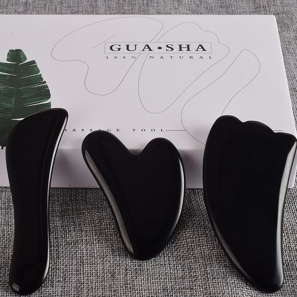 3pcs/set face body scraper black obsidian scraping board set back foot guash scratch massager crystal stone gua sha massage tools
3pcs/set face body scraper black obsidian scraping board set back foot guash scratch massager crystal stone gua sha massage tools