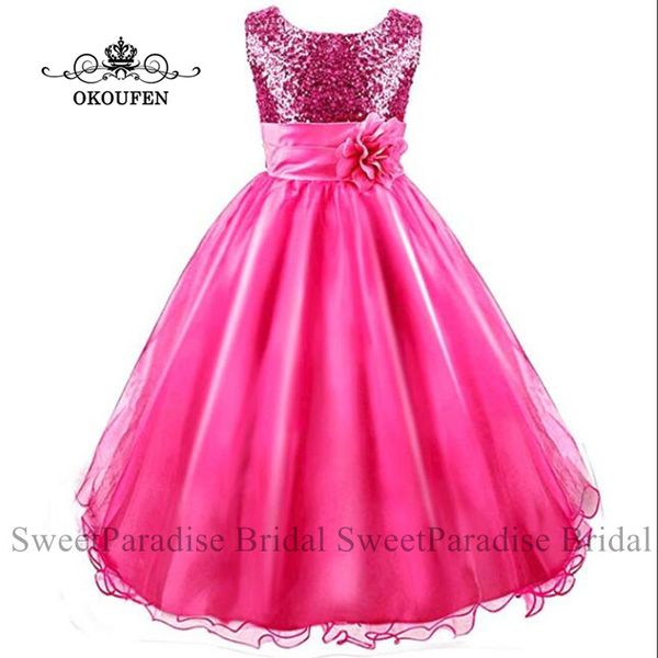 sparkle sequined flower girls dresses with flowers puffy a line jewel neck birthday communion dress for wedding, Red;yellow
sparkle sequined flower girls dresses with flowers puffy a line jewel neck birthday communion dress for wedding, Red;yellow