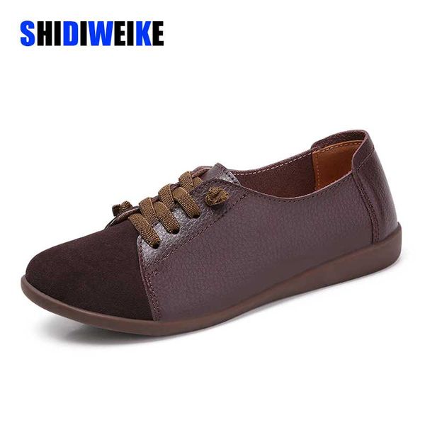 large size spring autumn women's genuine leather shoes woman flats ladies shoes lace-up casual zapatos mujer 2020, Black
large size spring autumn women's genuine leather shoes woman flats ladies shoes lace-up casual zapatos mujer 2020, Black