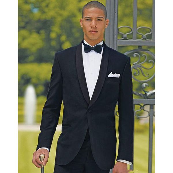 custom made black groomsmen shawl lapel one button groom tuxedos men suits wedding suits for men 2 pieces (jacket+pants), White;black
custom made black groomsmen shawl lapel one button groom tuxedos men suits wedding suits for men 2 pieces (jacket+pants), White;black