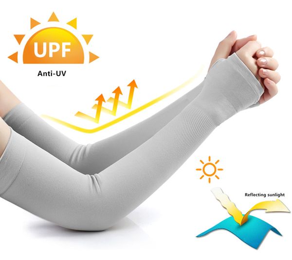 cool sleeves ice fabric breathable uv protection running arm sleeves fitness basketball elbow pad sport cycling outdoor arm warmers, Black
cool sleeves ice fabric breathable uv protection running arm sleeves fitness basketball elbow pad sport cycling outdoor arm warmers, Black