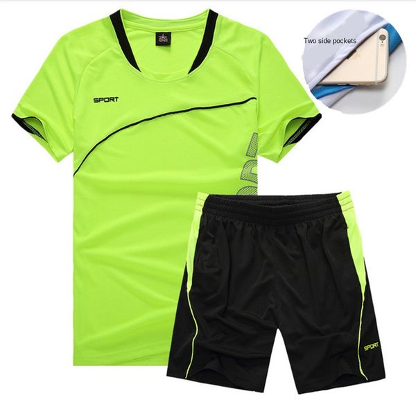 sports suit men's summer short sleeve shorts set casual running clothes sportswear men's quick drying breathable sportswear men, White;black
sports suit men's summer short sleeve shorts set casual running clothes sportswear men's quick drying breathable sportswear men, White;black