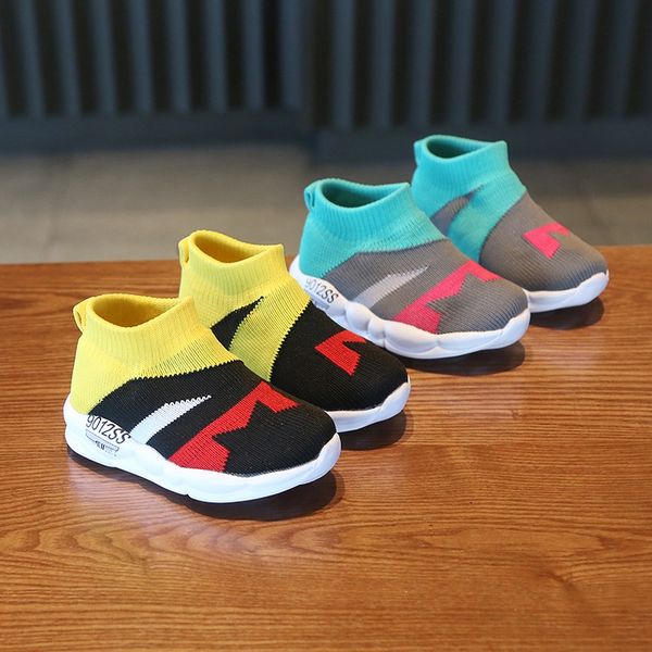 2020 sports girls socks flying woven boys sneakers children's one pedal breathable mesh shoes children's shoes, Black
2020 sports girls socks flying woven boys sneakers children's one pedal breathable mesh shoes children's shoes, Black
