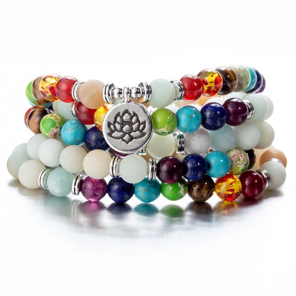 lotus charm 7 chakra healing balance amazonite beaded stones bracelets tree of life buddha om multi-layer couple yoga jewelry, Golden;silver
lotus charm 7 chakra healing balance amazonite beaded stones bracelets tree of life buddha om multi-layer couple yoga jewelry, Golden;silver