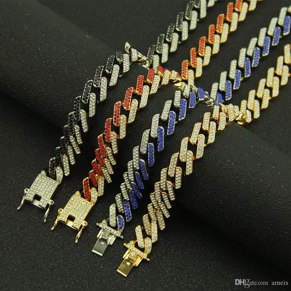 iced out chains cuban link rhinestone and women designer gold necklace mens hip hop bling chains jewelry men cuban link stainless steel, Black
iced out chains cuban link rhinestone and women designer gold necklace mens hip hop bling chains jewelry men cuban link stainless steel, Black
