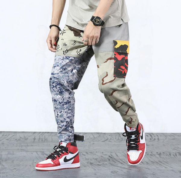 harajuku hip hop pant streetwear men baggy harem pant ankle patchwork trousers pocket casual camouflage tatical cargo pants 2018, Black
harajuku hip hop pant streetwear men baggy harem pant ankle patchwork trousers pocket casual camouflage tatical cargo pants 2018, Black