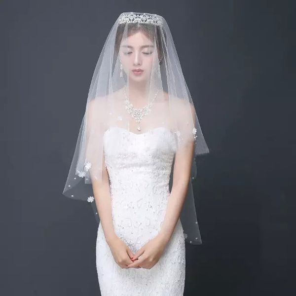 bridal veils womens bride combless married veil romantic sweet flower appliques short bridal for marriage wedding accessories, Black
bridal veils womens bride combless married veil romantic sweet flower appliques short bridal for marriage wedding accessories, Black