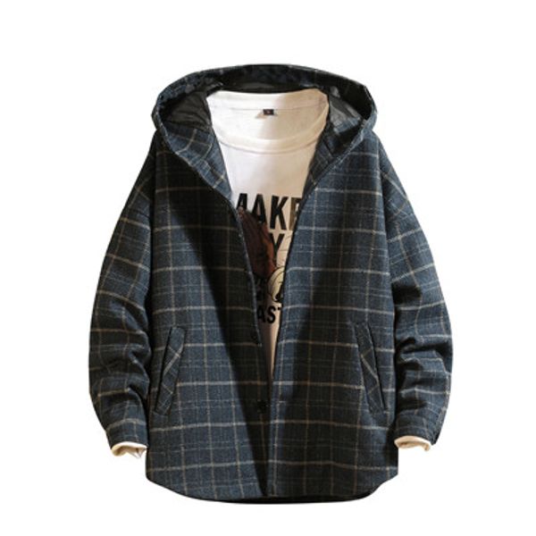 mens jackets autumn and winter ins fashion plaid jacket retro thick casual loose hooded jacket outwear large size m-5xl, Black;brown
mens jackets autumn and winter ins fashion plaid jacket retro thick casual loose hooded jacket outwear large size m-5xl, Black;brown
