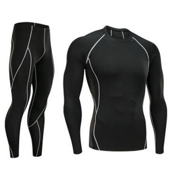 2020 new compression tracksuit fitness tight sportswear running set t-shirt leggings men's sportswear demix gym sport suit, Black
2020 new compression tracksuit fitness tight sportswear running set t-shirt leggings men's sportswear demix gym sport suit, Black