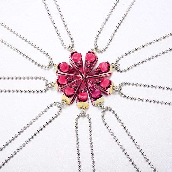 new arrive 9 parts round happy birthday roseleaf cake friends resin pendant necklaces friendship bff jewelry, Silver
new arrive 9 parts round happy birthday roseleaf cake friends resin pendant necklaces friendship bff jewelry, Silver