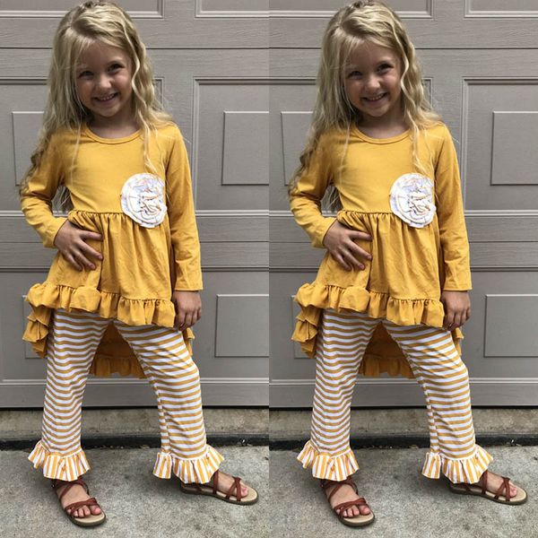 ins girls suits kids designer clothes girls fall boutique clothing girls designer outfits t shirt dresses+leggings kids sets a7951, White
ins girls suits kids designer clothes girls fall boutique clothing girls designer outfits t shirt dresses+leggings kids sets a7951, White