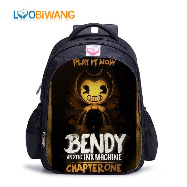 luobiwang bendy and the ink machine school bags for boys backpacks famous game printed backpack for teenager student book bag
luobiwang bendy and the ink machine school bags for boys backpacks famous game printed backpack for teenager student book bag