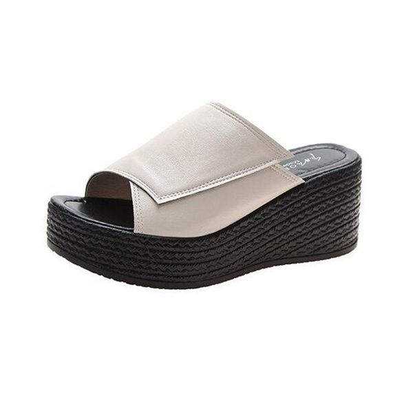 casual summer shoes for women summer thick bottom beach shoes woman slope heel waterproof platform slippers buty damskie #28, Black
casual summer shoes for women summer thick bottom beach shoes woman slope heel waterproof platform slippers buty damskie #28, Black