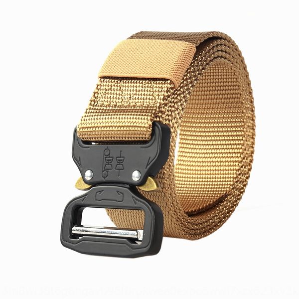 3.8cm tactical multifunctional men's outdoor 3.8cm tactical multifunctional men' belt training nylon belt, Black;brown
3.8cm tactical multifunctional men's outdoor 3.8cm tactical multifunctional men' belt training nylon belt, Black;brown