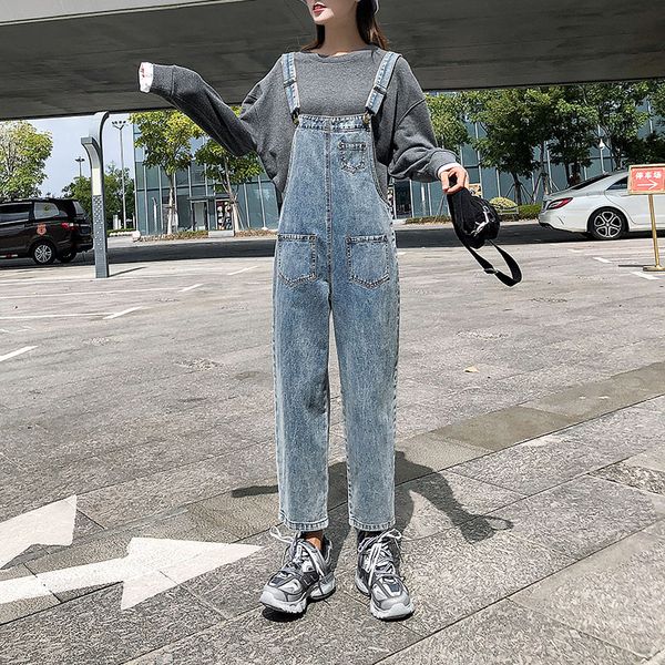 women's jeans 2021 spring women overalls jumpsuit college style rompers ladies casual sleeveless jumpsuits large size loose 2xl, Blue
women's jeans 2021 spring women overalls jumpsuit college style rompers ladies casual sleeveless jumpsuits large size loose 2xl, Blue