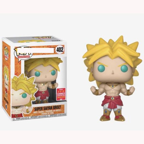 2019 new wholesale funko pop dragon ball z broly vinyl action figure with box #402 toy gift doll good quality fot kids toys movie figures
2019 new wholesale funko pop dragon ball z broly vinyl action figure with box #402 toy gift doll good quality fot kids toys movie figures