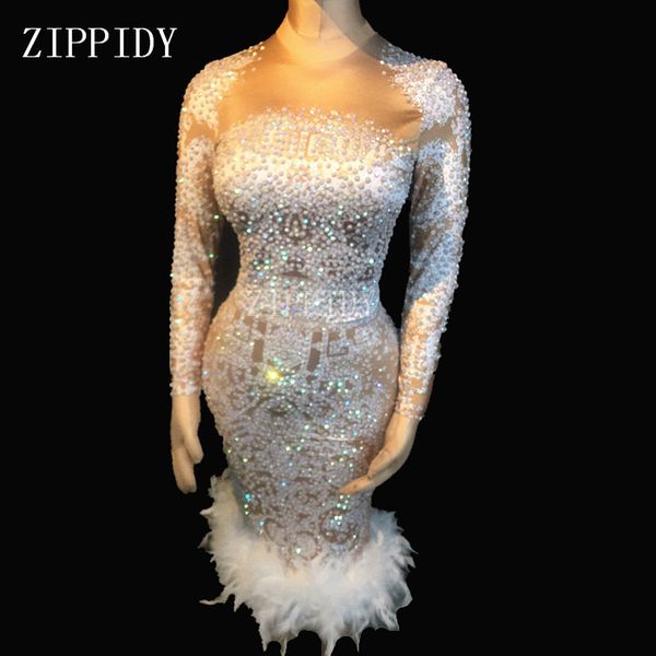 sparkly ab stones feather dress stretch nightclub bar dance wear evening celebrate dress costume prom birthday dresses, Black;red
sparkly ab stones feather dress stretch nightclub bar dance wear evening celebrate dress costume prom birthday dresses, Black;red
