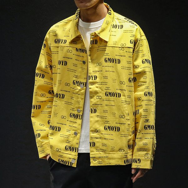 tang brand jackets men 2019 autumn new letter printed hip hop pocket streetwear jacket casual loose coat men m-4xl 5xl, Black;brown
tang brand jackets men 2019 autumn new letter printed hip hop pocket streetwear jacket casual loose coat men m-4xl 5xl, Black;brown