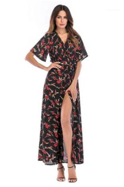 sleeve loose dress beach causal cool dress summer floral split women dresses deep v neck short, Black;gray
sleeve loose dress beach causal cool dress summer floral split women dresses deep v neck short, Black;gray