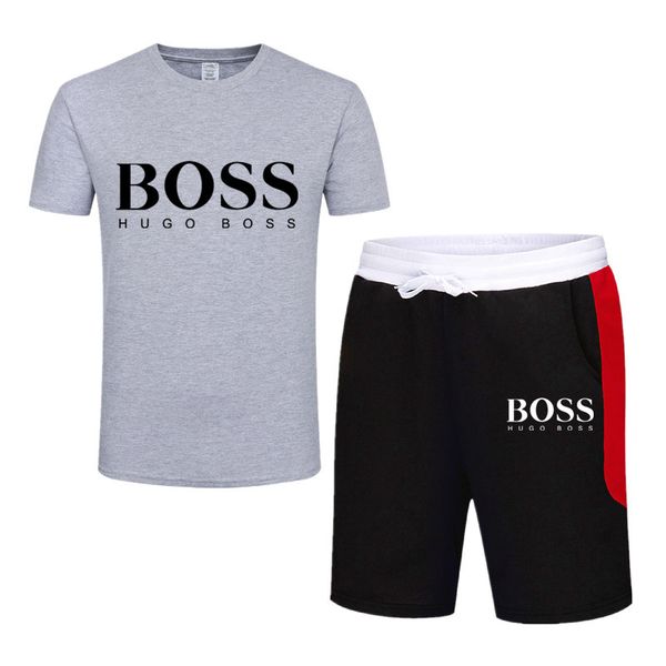 g2 hugo boss summer man o-neck t shirt sport suit men plus size short sleeve beach short plus size casual men tracksuits, Gray
g2 hugo boss summer man o-neck t shirt sport suit men plus size short sleeve beach short plus size casual men tracksuits, Gray