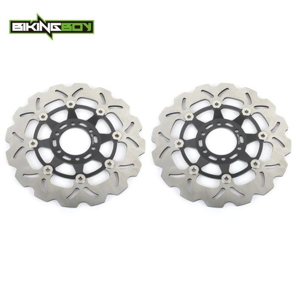 bikingboy front brake discs disks rotors for fzr 250 92-96 fzr 250 exup 1989-up r / rr 400 750 r
bikingboy front brake discs disks rotors for fzr 250 92-96 fzr 250 exup 1989-up r / rr 400 750 r