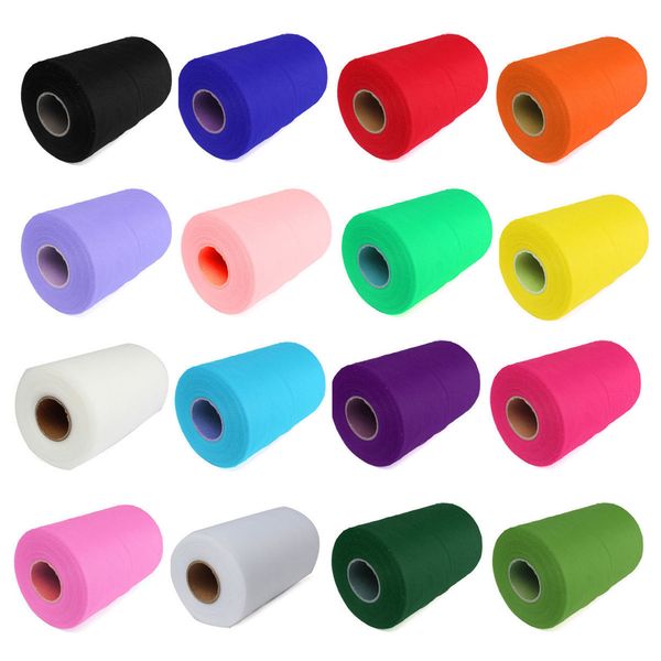15cm x 100yards tulle roll coil thread crochet tube tutu party wraping crafts bridal skirt wedding dress sewing craft fabric decor
15cm x 100yards tulle roll coil thread crochet tube tutu party wraping crafts bridal skirt wedding dress sewing craft fabric decor