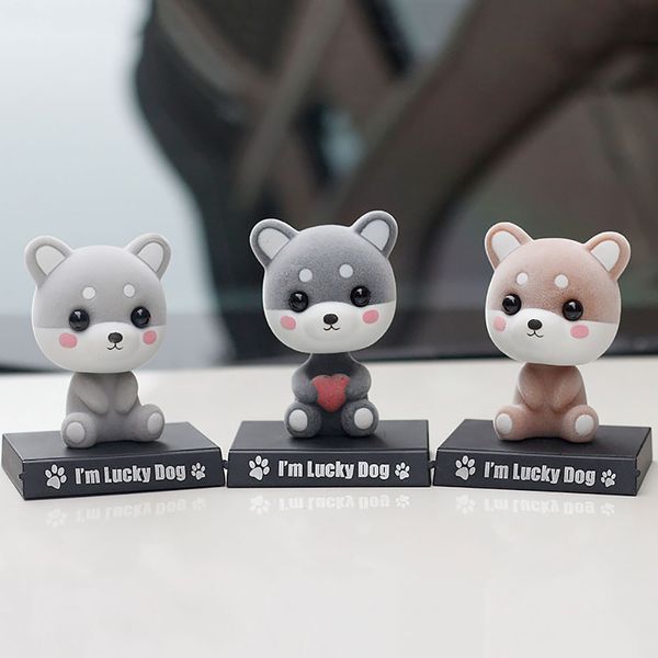 car ornament dashboard phone holder lovely shaking head dog doll automobiles decoration swinging head toys cute car accessories
car ornament dashboard phone holder lovely shaking head dog doll automobiles decoration swinging head toys cute car accessories