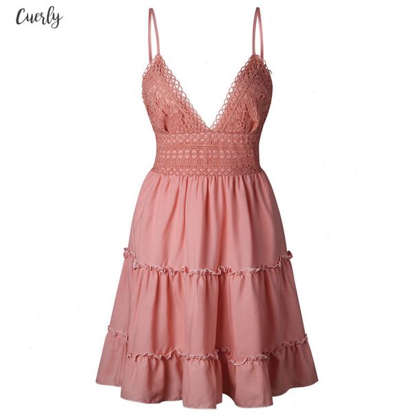 summer women lace dress backless v neck beach mini dresses fashion sleeveless spaghetti strap white casual mini sundress, Black;gray
summer women lace dress backless v neck beach mini dresses fashion sleeveless spaghetti strap white casual mini sundress, Black;gray
