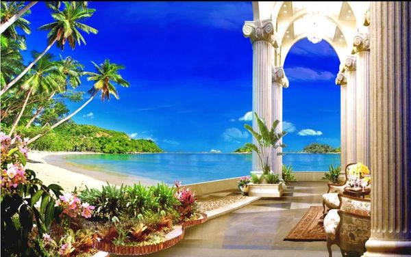 beautiful scenery wallpapers european balcony seascape beach wallpapers space expansion 3d background wall
beautiful scenery wallpapers european balcony seascape beach wallpapers space expansion 3d background wall