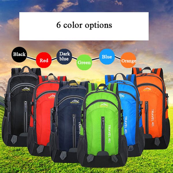 40l durable outdoor bag mountaineering backpack waterproof hiking climbing trekking bags cycling bike sports backpack
40l durable outdoor bag mountaineering backpack waterproof hiking climbing trekking bags cycling bike sports backpack