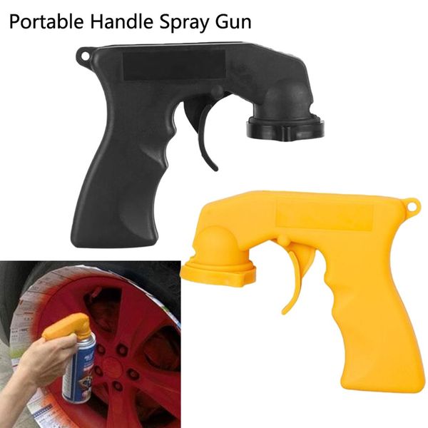 hand tools spray adaptor paint care aerosol spray gun handle with full grip trigger locking collar car maintenance