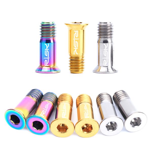 risk 2pcs bolt derailleur jockey wheel bolt for mtb road bike m5*14.2mm bike guide roller screw titanium bicycle rear
risk 2pcs bolt derailleur jockey wheel bolt for mtb road bike m5*14.2mm bike guide roller screw titanium bicycle rear