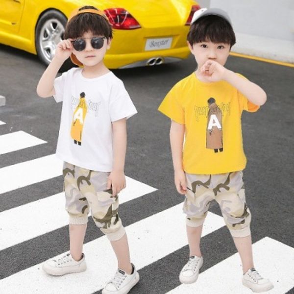 boys clothing children clothes summer cartoon sets kid short sleeve t shirt camouflage pants set baby sports suit, White
boys clothing children clothes summer cartoon sets kid short sleeve t shirt camouflage pants set baby sports suit, White