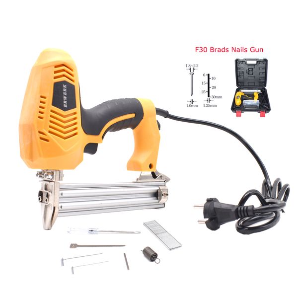 heavy duty electric nails gun f30 brad framing tacker stapler gun household electric power tools
heavy duty electric nails gun f30 brad framing tacker stapler gun household electric power tools