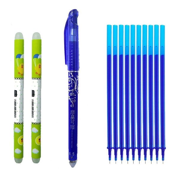 13pcs/set erasable pen blue black ink 0.5mm writing pen magic gel student stationery strong quality
13pcs/set erasable pen blue black ink 0.5mm writing pen magic gel student stationery strong quality