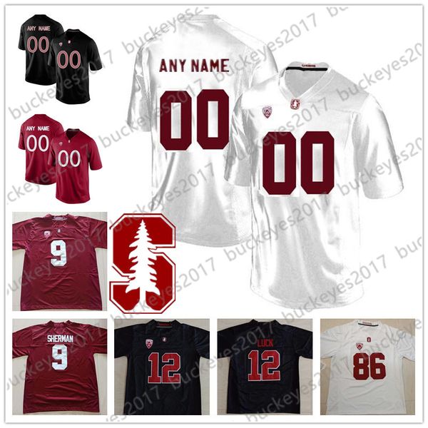 custom stanford cardinal football stitched any name number black red white jersey #3 kj costello 19 jj arcega-whiteside ertz elway luck love
custom stanford cardinal football stitched any name number black red white jersey #3 kj costello 19 jj arcega-whiteside ertz elway luck love